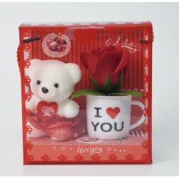 BEAR + ACRYLIC CUPS 2-COLOUR MIX