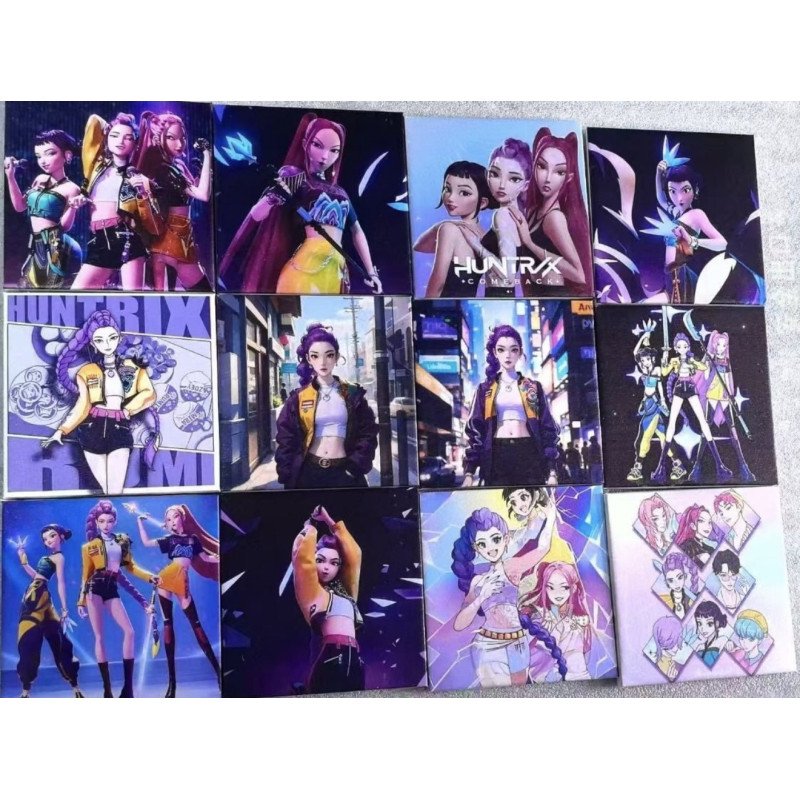 K-POP MALOWANIE DIAMENTOWE 20*20CM MIX