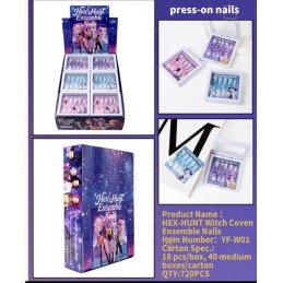 K-POP PAZNOKCIE NACISKANE