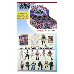 LOSOWA PUDEŁKA SASZETKI FIGURKI + KARTA K-POP DEMON HUNTERS