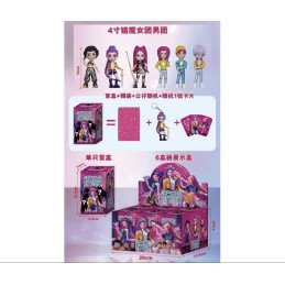 LOSOWA PUDEŁKA SASZETKI BRELOK FIGURKI + KARTA K-POP DEMON HUNTERS