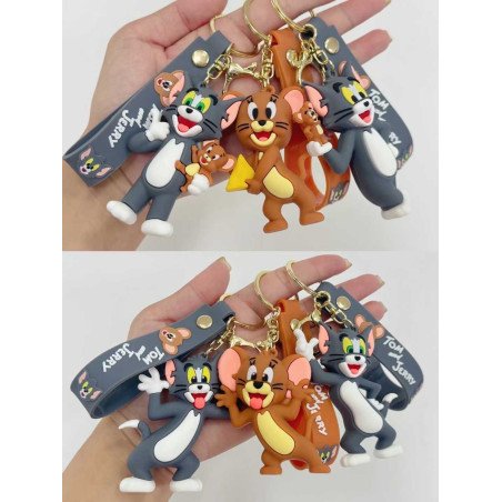 BRELOK GUMOWE TOM & JERRY