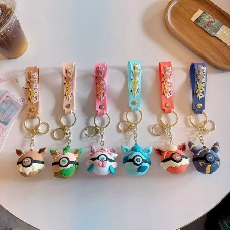 BRELOK GUMOWE KULA POKEMON