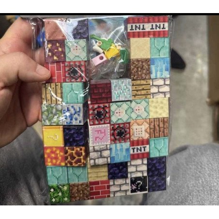 KLOCKI MAGNETYCZNE 50PCS MINECRAFT