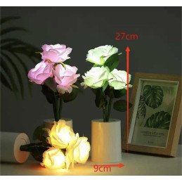 LAMPA RÓŻA LED