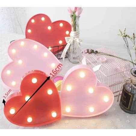 LAMPA OZDOBNA SERCE