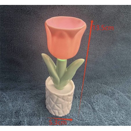 LAMPA RÓŻA OZDOBNA