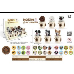 PROJEKTOR ZABAWKOWY PROJECTOR PET COFFE CIP
