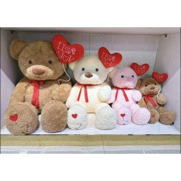 PLUSZAK MASKOTKA MIŚ 65CM