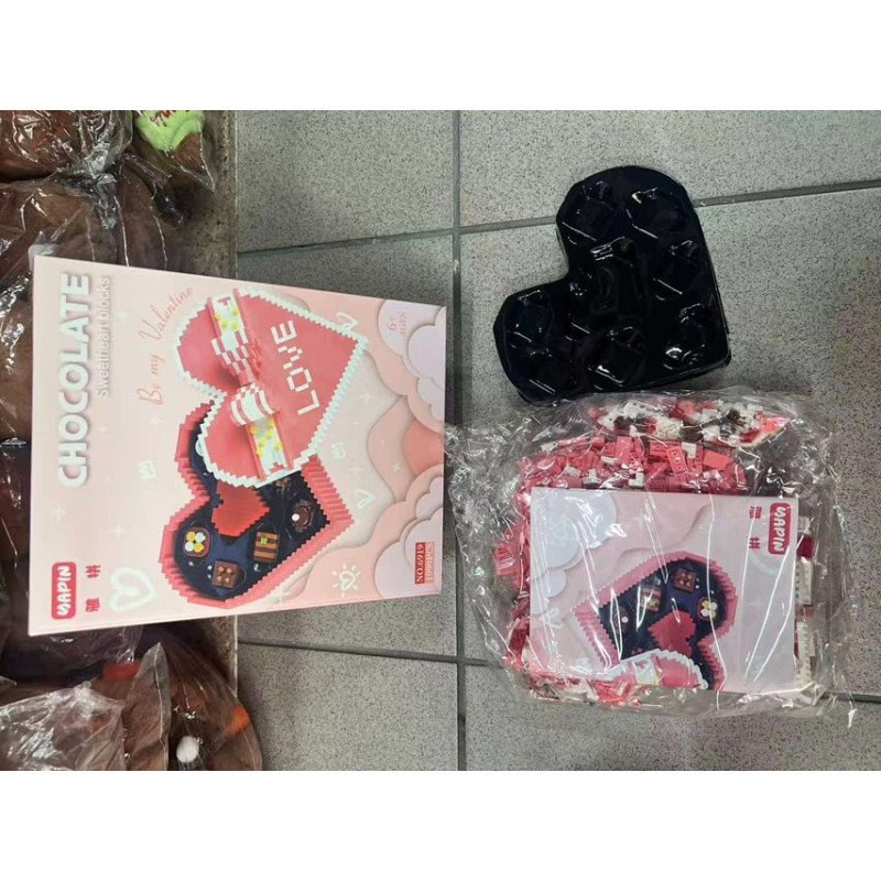 KLOCKI 1999SZT CHOCOLATE SWEETHEART BLOCKS