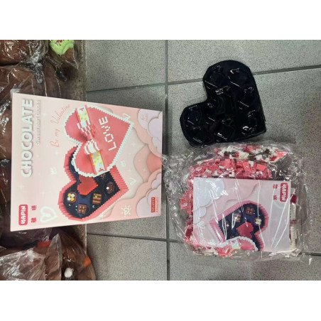 KLOCKI 1999SZT CHOCOLATE SWEETHEART BLOCKS