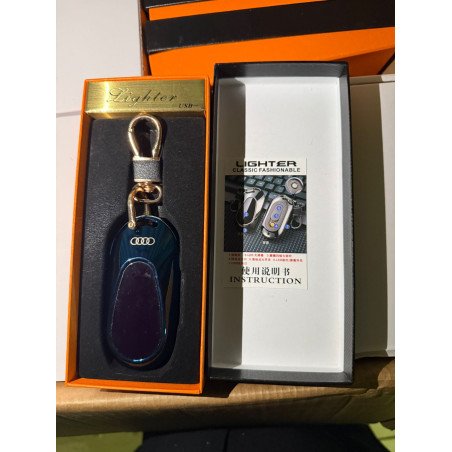 AUDI ZAPALNICZKA ŻAROWA ELEGANCKI BRELOK USB LED
