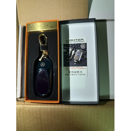 MERCEDES ZAPALNICZKA ŻAROWA ELEGANCKI BRELOK USB LED