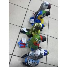 PLUSZOWA MASKOTKA PAPUGA