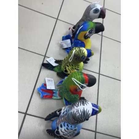 PLUSZOWA MASKOTKA PAPUGA