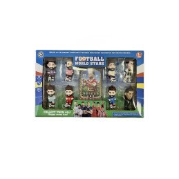 ZESTAW 8SZT FIGURKI + 8X KARTA PIŁKARSKIE