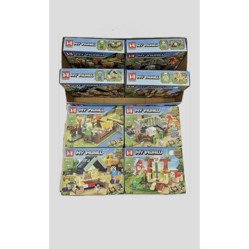 KLOCKI MG661D MY WORLD MINECRAFT