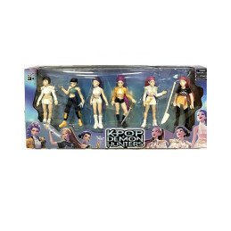ZESTAW 6SZT FIGURKI K-POP DEMON HUNTERS