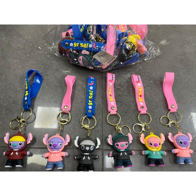 BRELOK GUMOWE STITCH