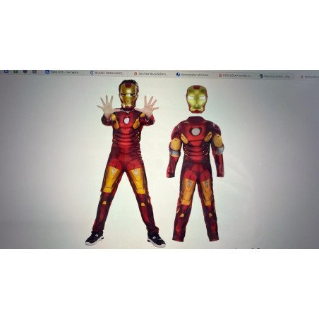 STRÓJ KOSTIUM IRON MAN