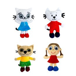 PLUSZAK MASKOTKA KICIA KOCIA 25CM