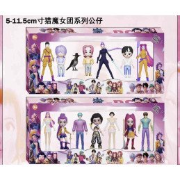 ZESTAW 7SZT FIGURKI K-POP DEMON HUNTERS 2 STYLE