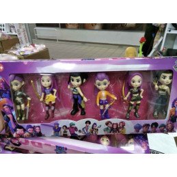 ZESTAW 6SZT FIGURKI K-POP DEMON HUNTERS