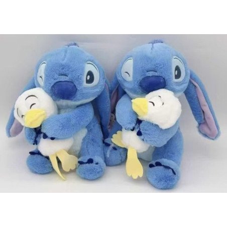 PLUSZAK MASKOTKA STITCH Z KACZKĄ 25CM