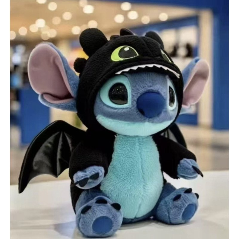 PLUSZAK MASKOTKA STITCH SMOK 35CM