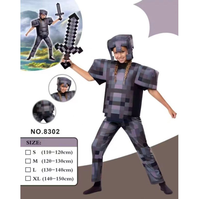 STRÓJ KOSTIUM MINECRAFT