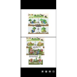 KLOCKI MAGNETYCZNE 100PCS MINECRAFT