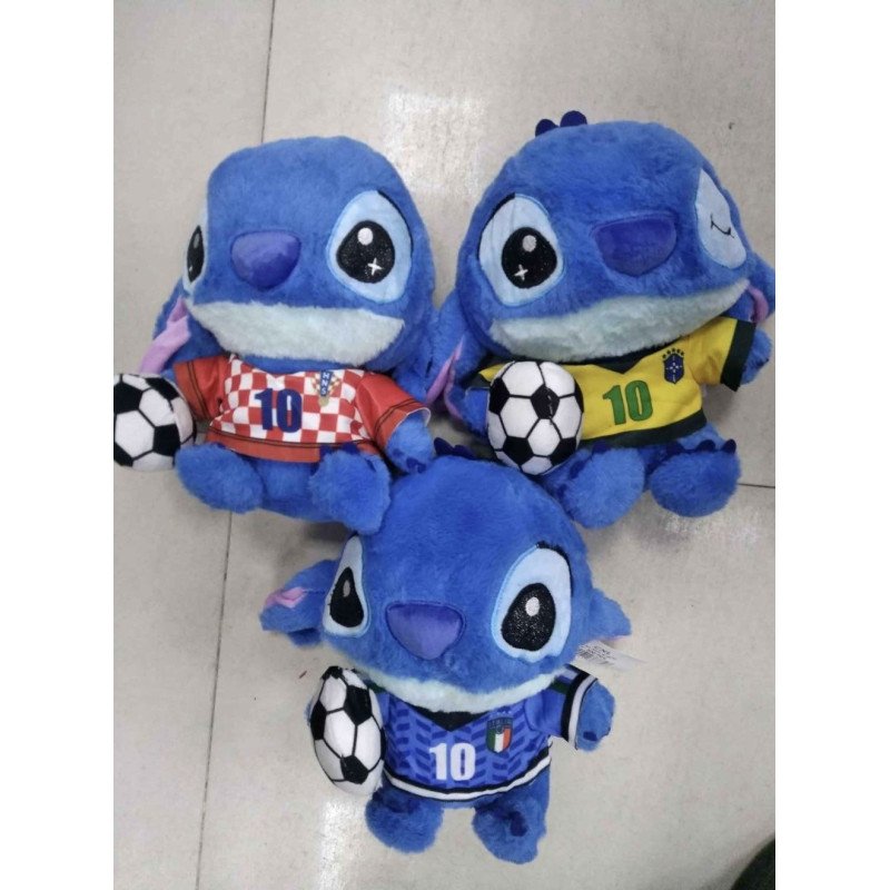 PLUSZAK MASKOTKA STITCH PIŁKARSKIE 20CM