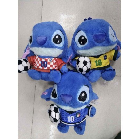 PLUSZAK MASKOTKA STITCH PIŁKARSKIE 20CM