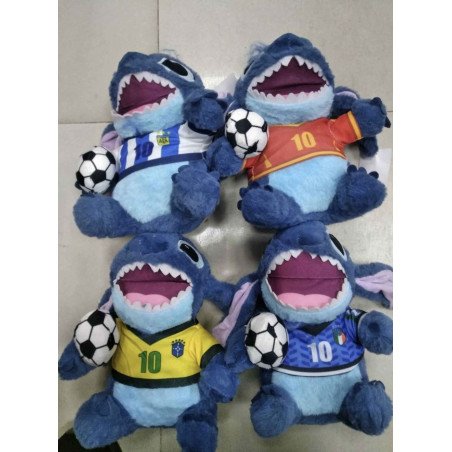 PLUSZAK MASKOTKA STITCH PIŁKARSKIE 20CM