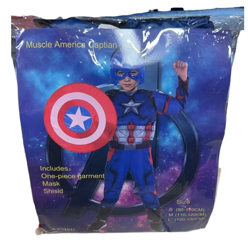 STRÓJ KOSTIUM CAPTAIN AMERICAN