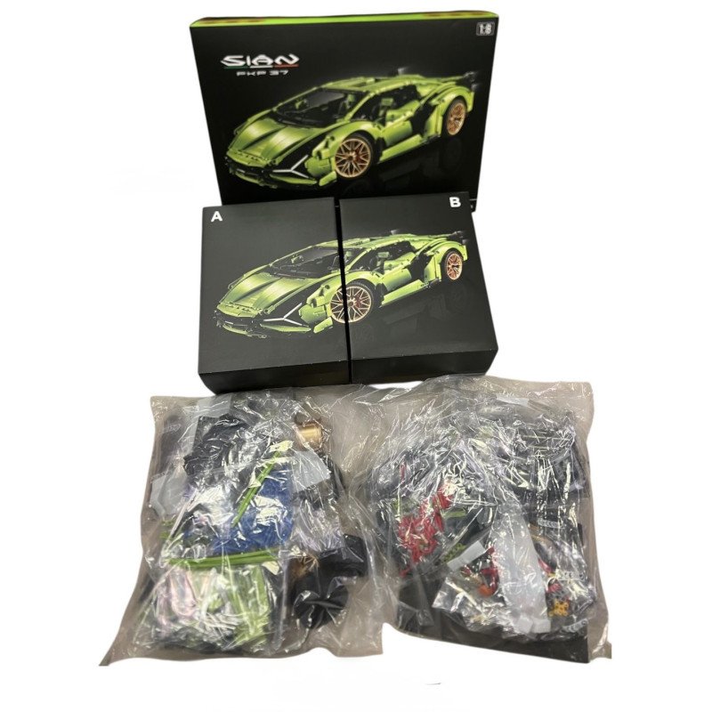 KLOCKI SAMOCHÓD 1:8