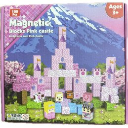 KLOCKI MAGNETYCZNE 100PCS MINECRAFT