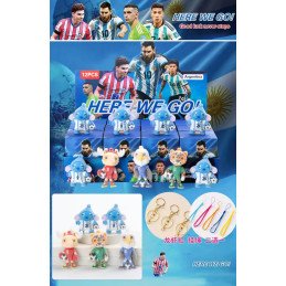 LOSOWA BRELOK FIGURKI STITCH PIŁKARSKIE W PUDEŁKO