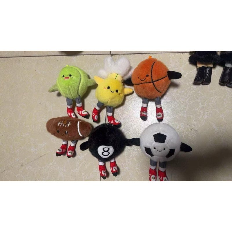 BRELOK PLUSZAK RODZAJE PIŁEK