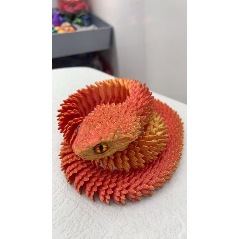 WĘŻE 3D Z RUCHPMYKMI 60CM