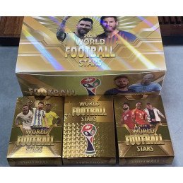 PIŁKARSKIE SZASZETKA ZŁOTY KARTY KOLEKCJONERSKIE 55 KART