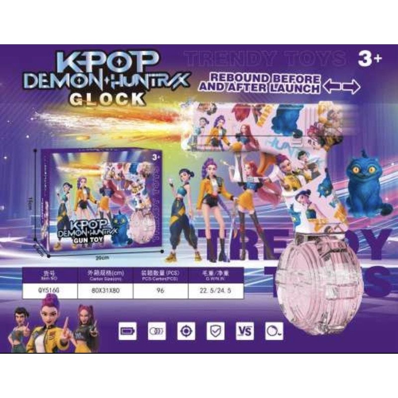 PISTOLET ELEKTRYCZNY K-POP DEMON HUNTERS