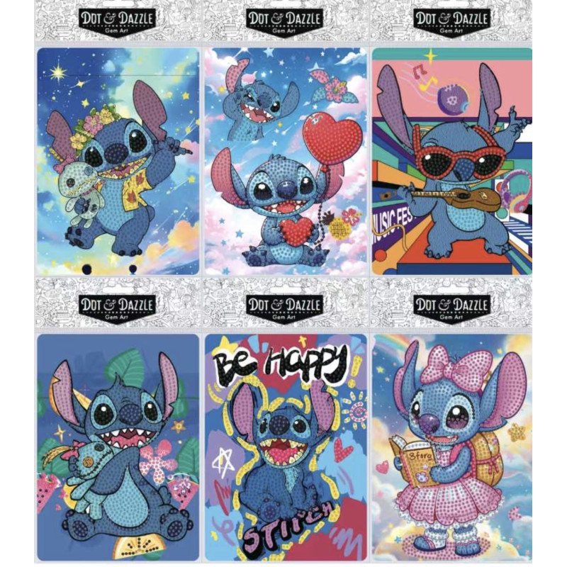 MALOWANIE DIAMENTAMI STITCH