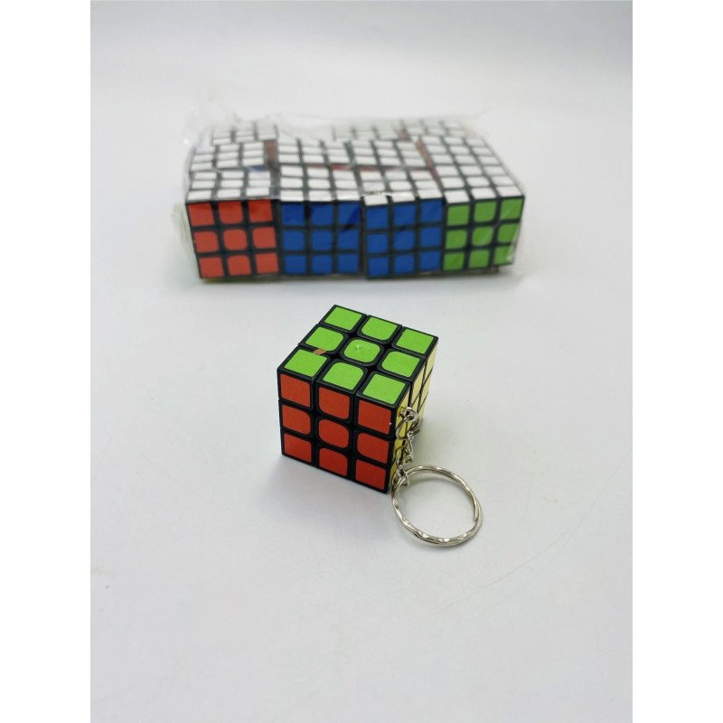 BRELOK MINI KOSTKA RUBIKA 3X3X3