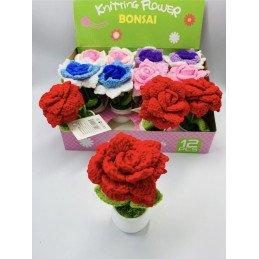 CROCHET ROSE HANDMADE