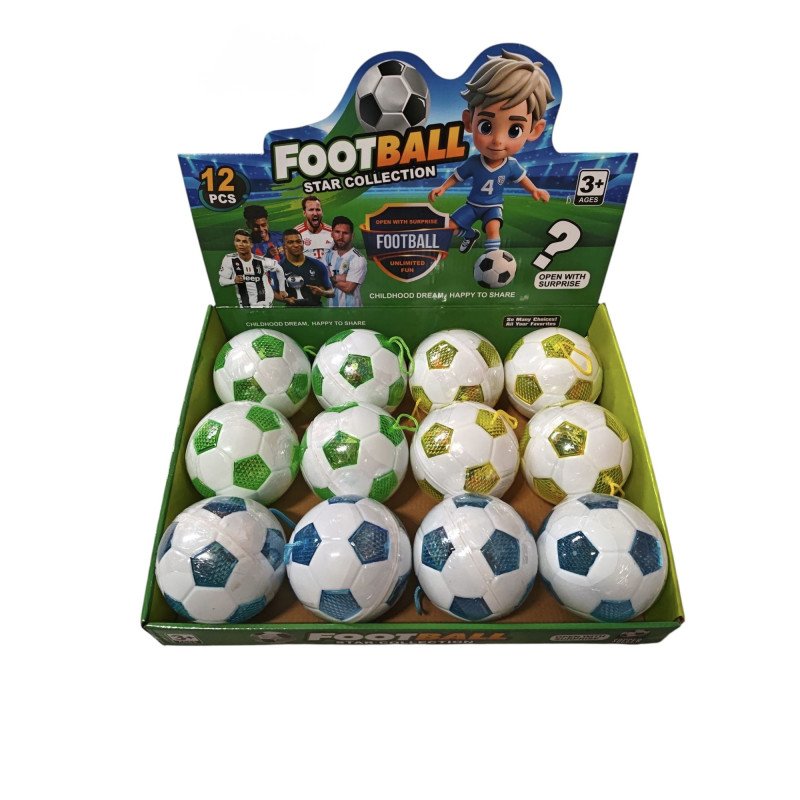 KULA SURPRISE Z FIGURKĄ PIŁKARSKIE