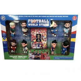 ZESTAW 8SZT FIGURKI + KARTA PIŁKARSKIE