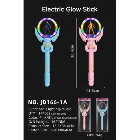 RÓŻDŻKA K-POP ŚWIECĄCE