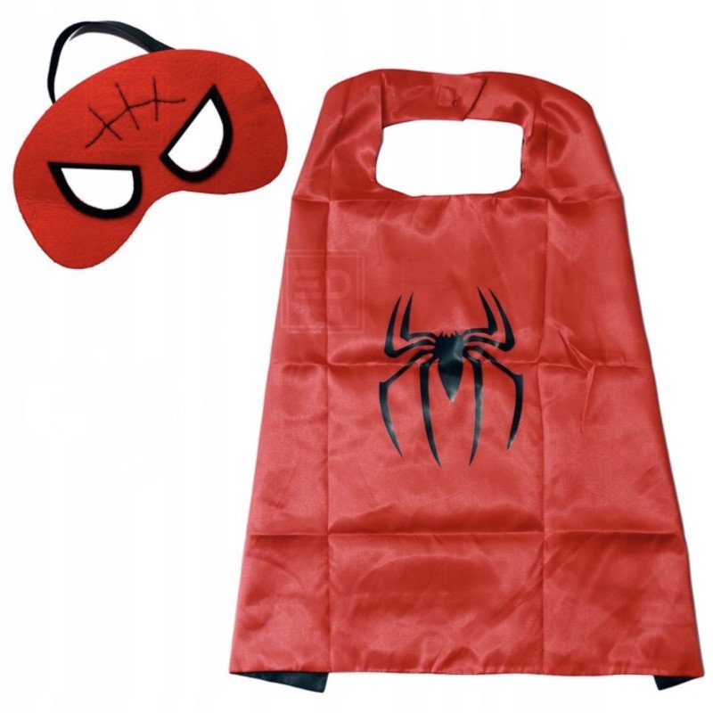 STRÓJ KOSTIUM PELERYNA SPIDERMAN