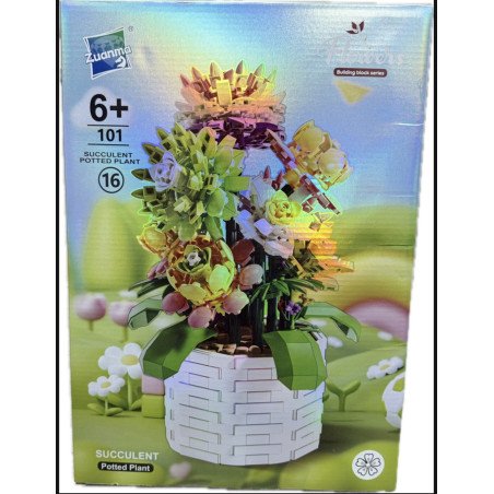 KLOCKI 101 KWIATY FLOWERS